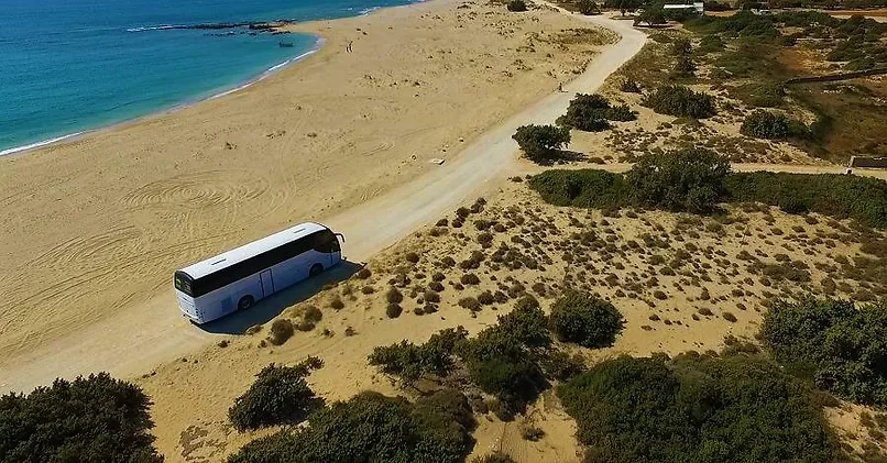 bus in Naxos