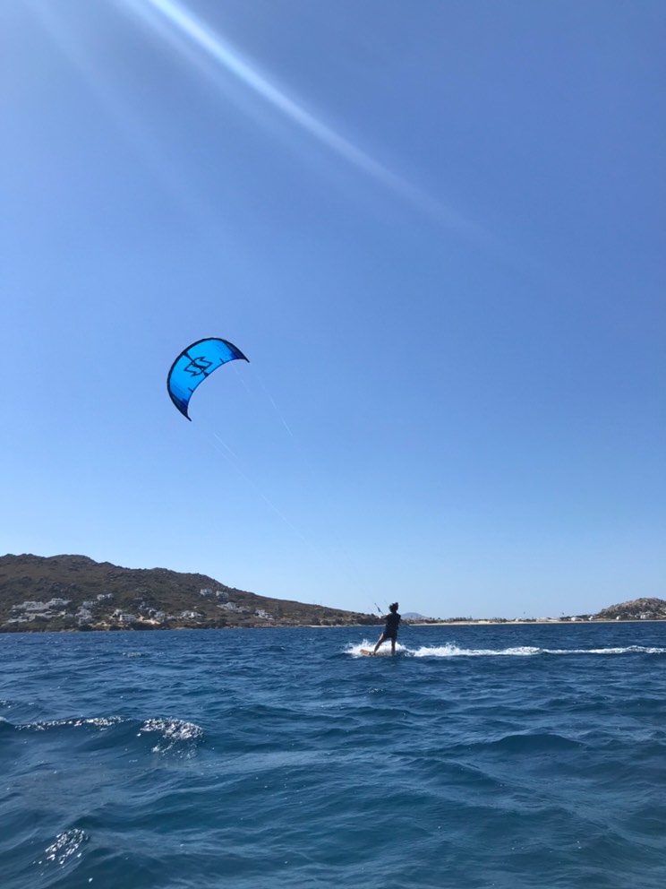 First rides in Plaka Beach 